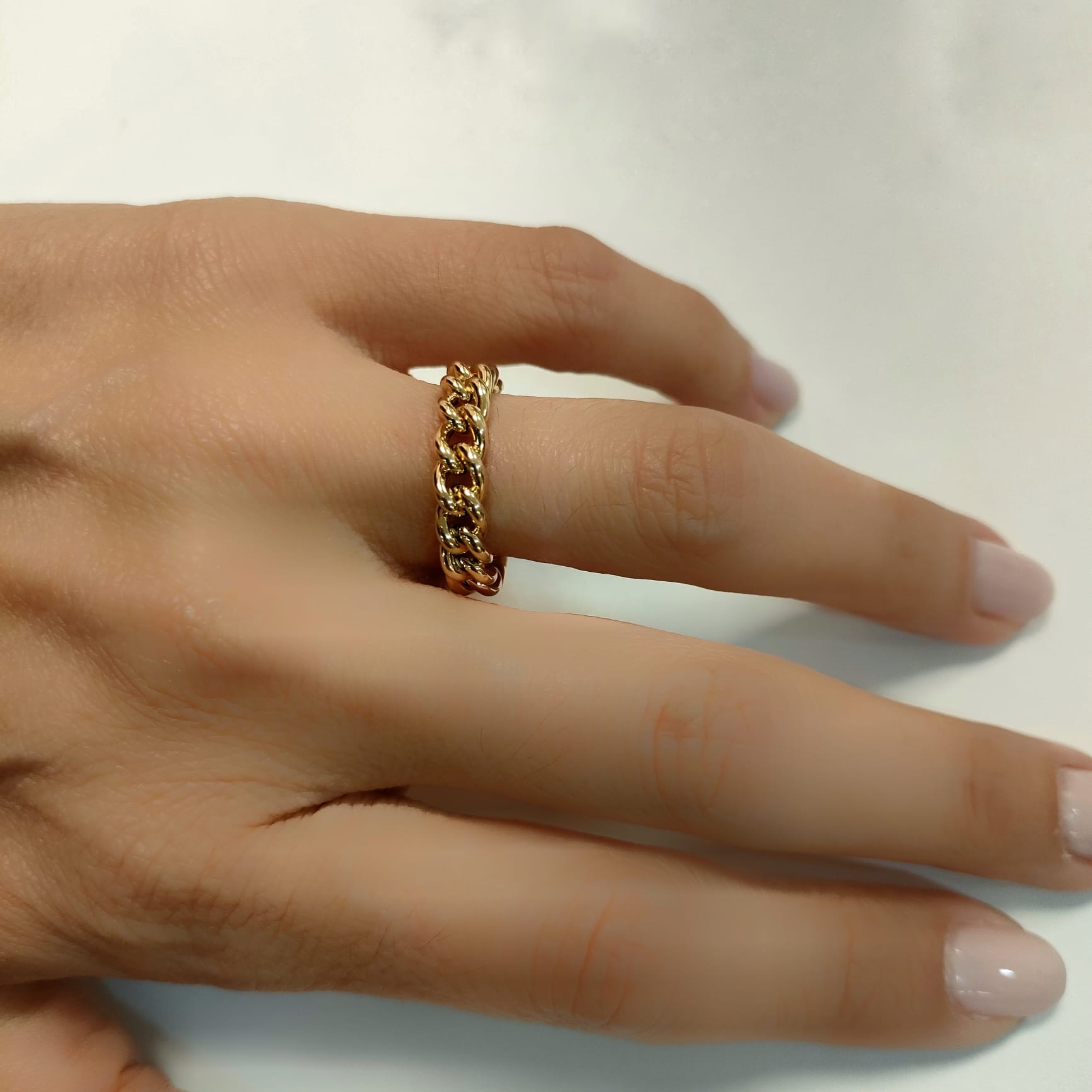 Anillo cadena - Imagen 4