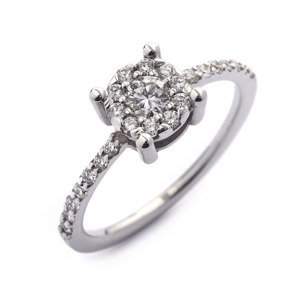 media alianza con orla y diamante central