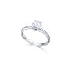 solitario diamante blanco